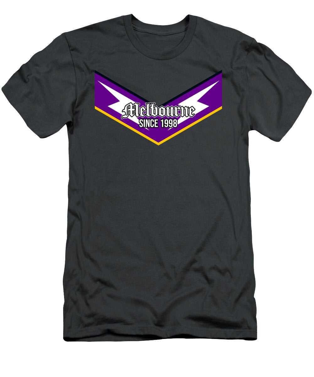 Melbourne 001 Rugby League Sporting Capital T-Shirt