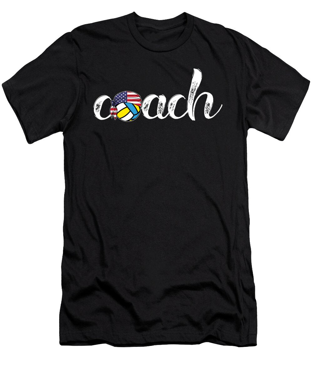 Mens Volleyball Coach Jersey Gift for Indoor Beach Players Martin Hicks T-Shirt