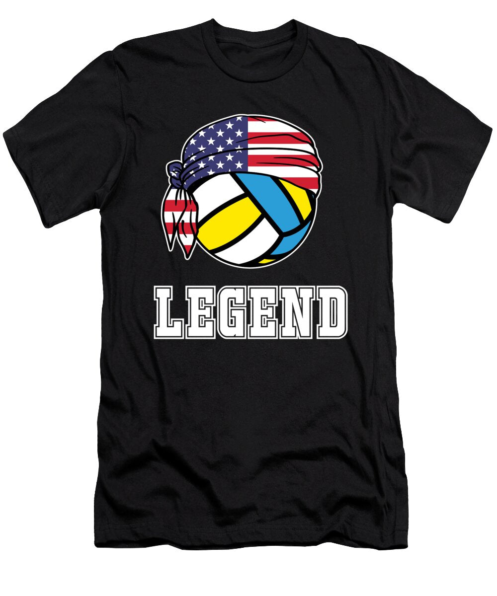 Mens Volleyball Legend Jersey Gift for Indoor Beach Players Martin Hicks T-Shirt