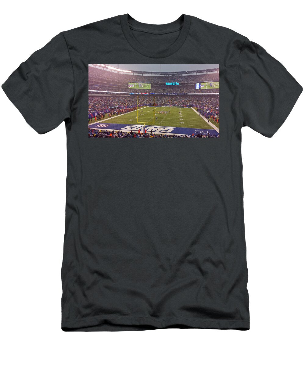 Metlife Stadium and New York Giant Juergen Roth T-Shirt