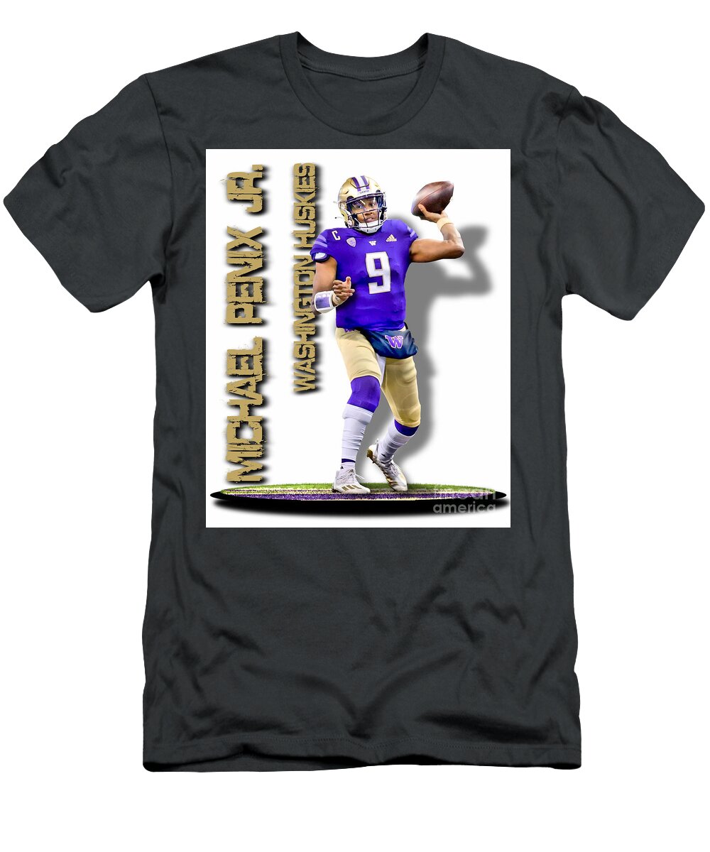 Michael Penix Jr Washington 1 Robert Williams T-Shirt