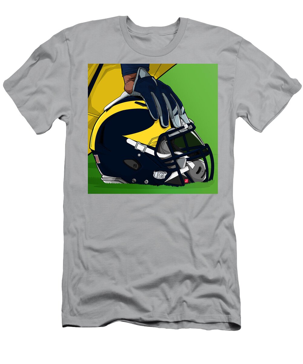 Michigan College Football Akyanyme T-Shirt