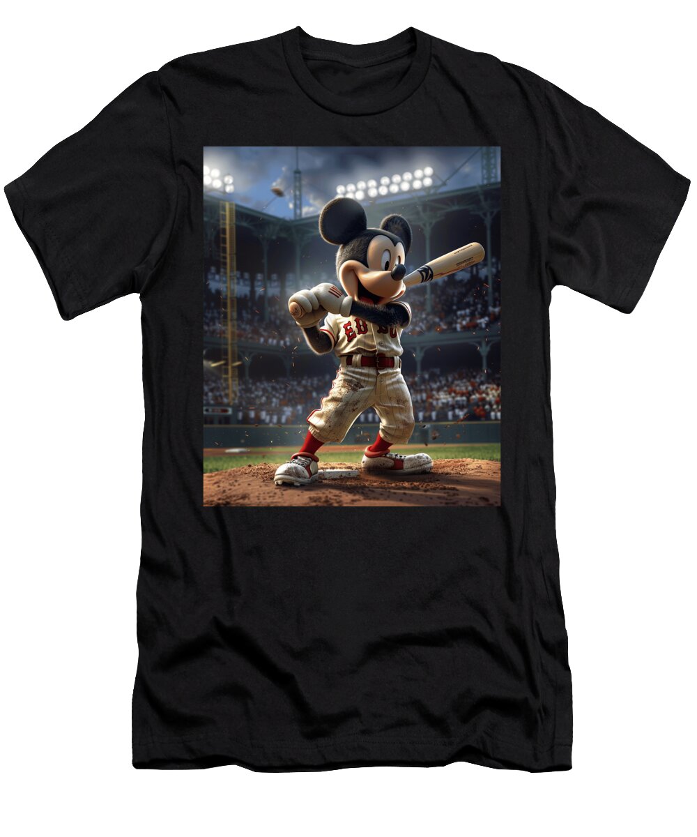 Mickey Mouse and Chiefs Comic Chef Concoctions Mizorey T-Shirt