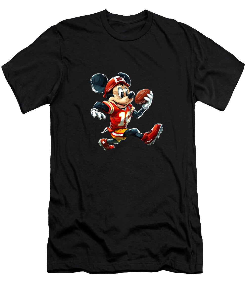 Mickey Mouse and Chiefs Disney Gourmet Gala Mizorey T-Shirt