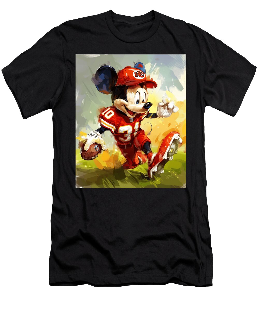 Mickey Mouse and Chiefs Donald Dining Debacle Mizorey T-Shirt
