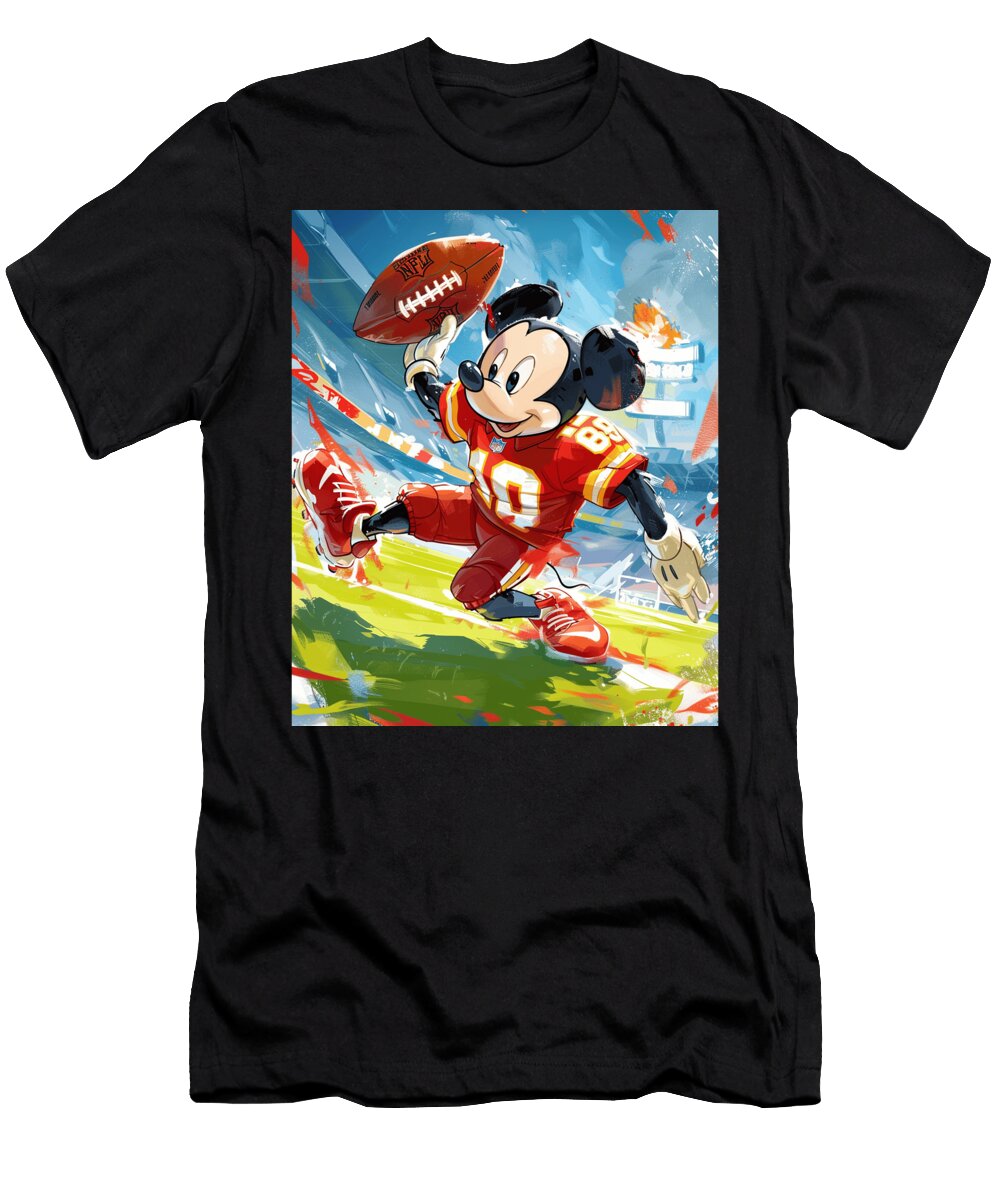 Mickey Mouse and Chiefs Fairy Taste Tales Mizorey T-Shirt