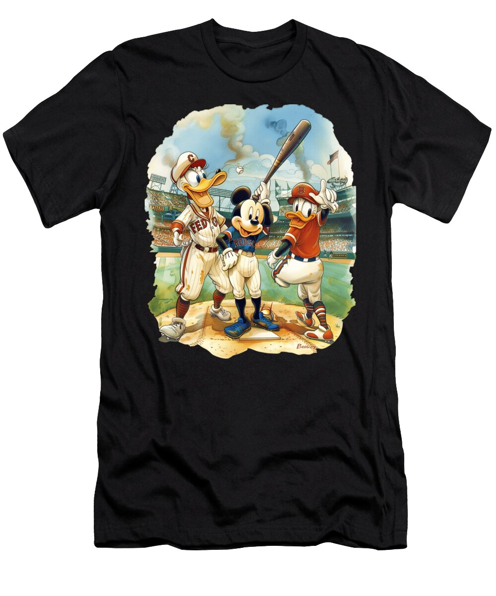 Mickey Mouse and Chiefs Fun and Food Fest Mizorey T-Shirt