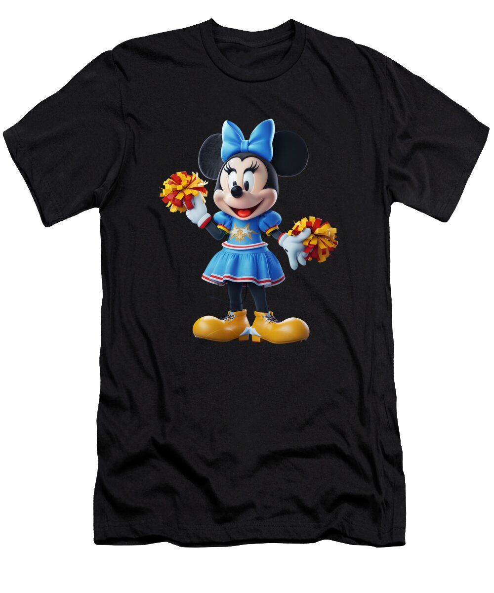 Mickey Mouse and Chiefs Gourmet Giggle Gatherings Mizorey T-Shirt