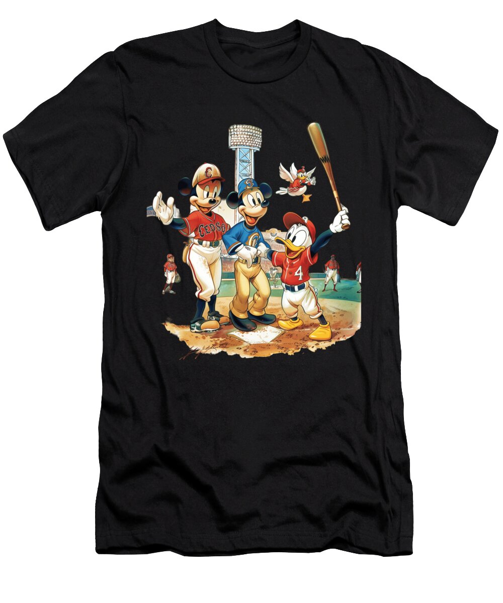 Mickey Mouse and Chiefs Laughs and Luncheons Mizorey T-Shirt