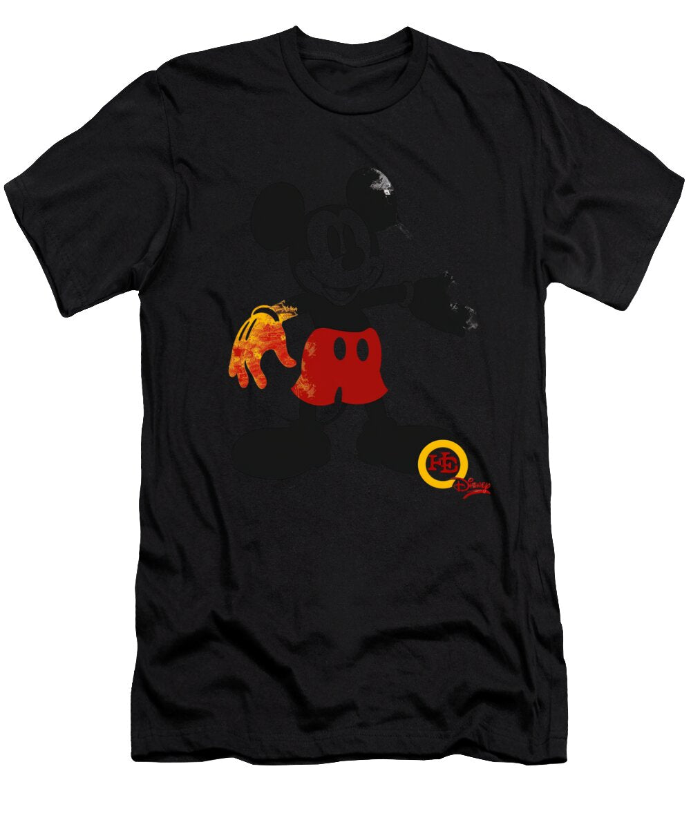 Mickey Mouse and Chiefs Luncheon Laugh Lines Mizorey T-Shirt