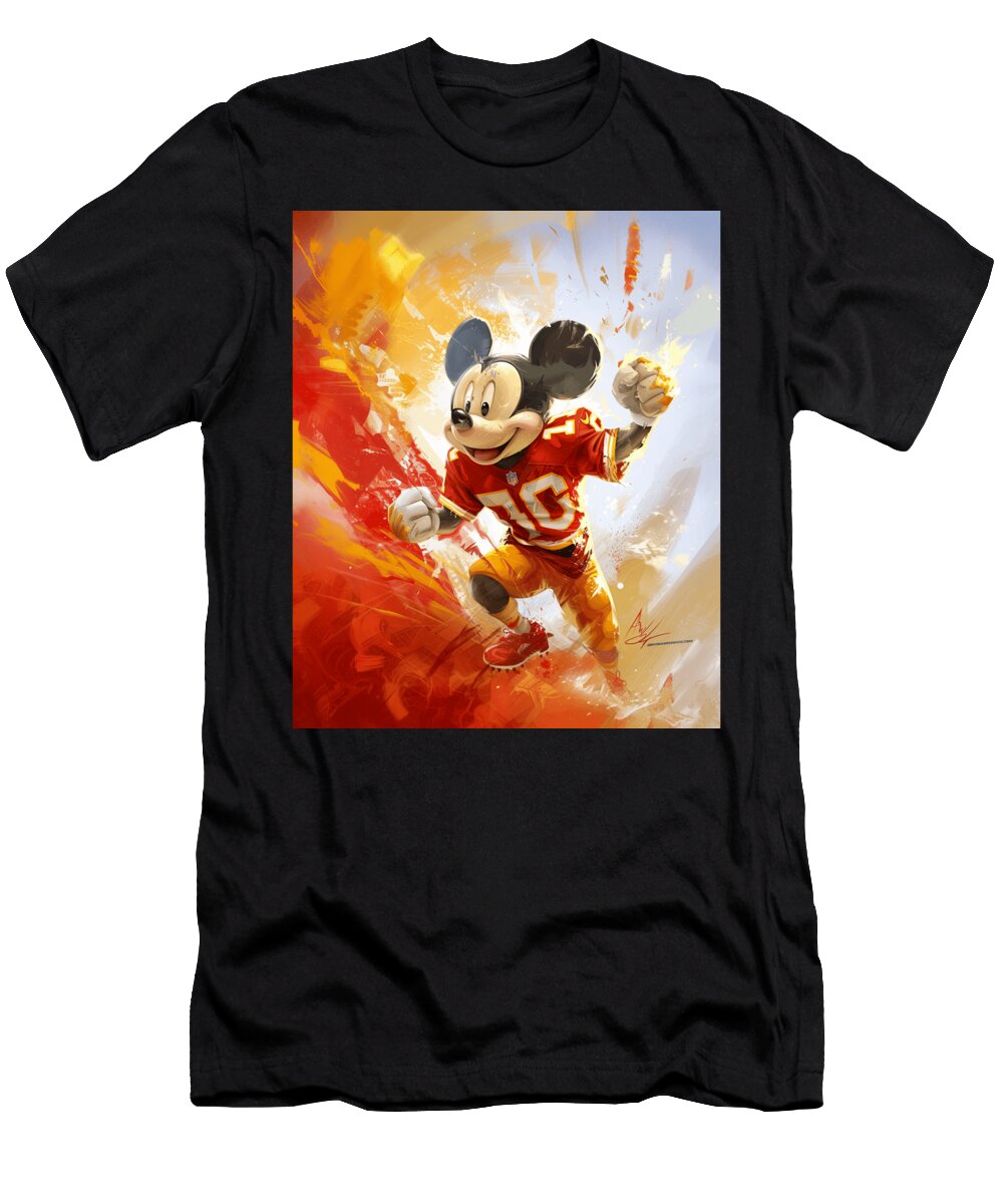 Mickey Mouse and Chiefs Magical Adventures Mizorey T-Shirt