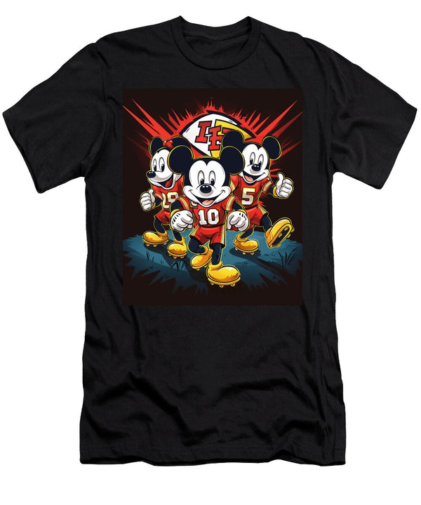 Mickey Mouse and Chiefs Playful Palate Pleasures Mizorey T-Shirt