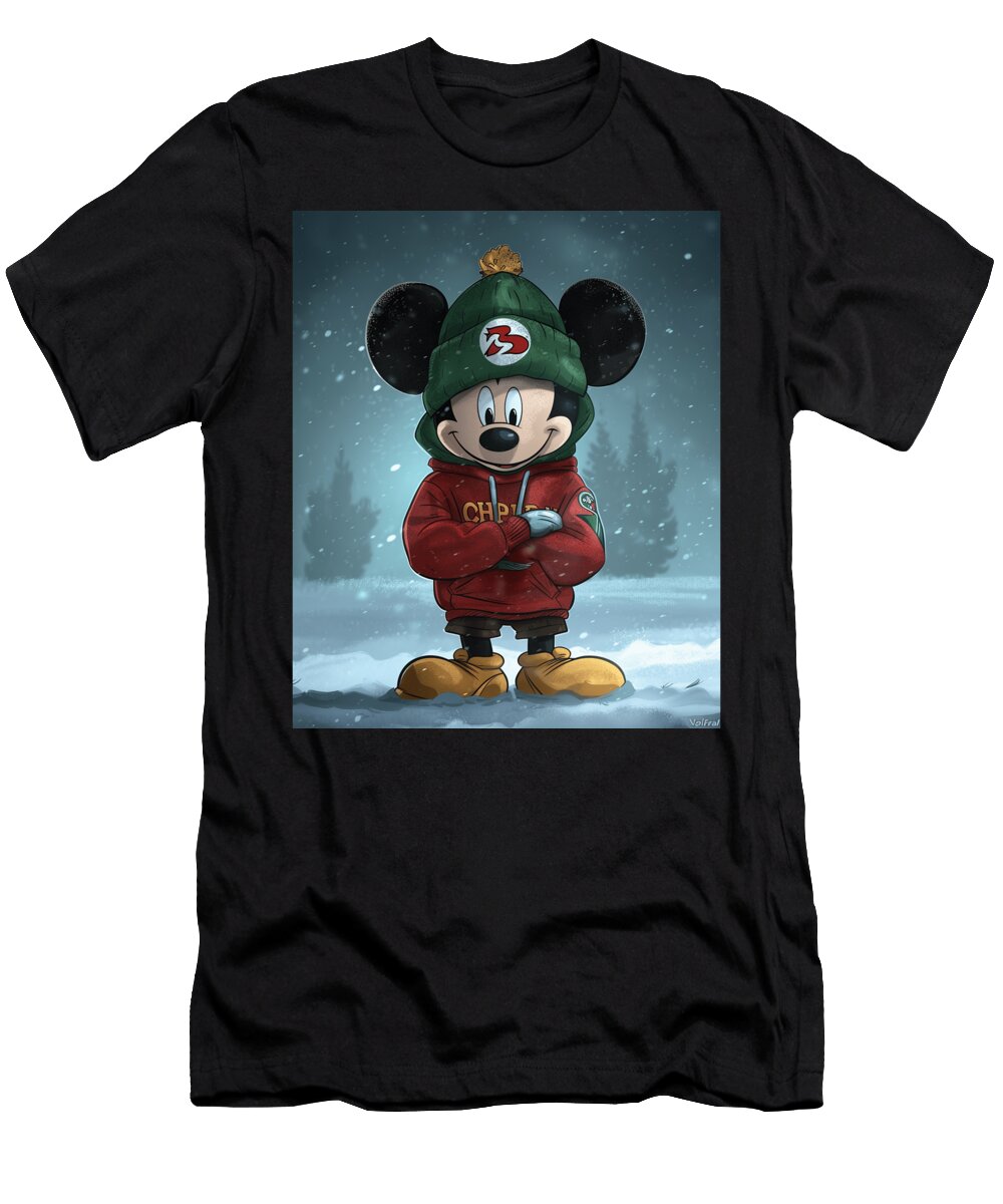 Mickey Mouse and Chiefs Recipe for Success Mizorey T-Shirt
