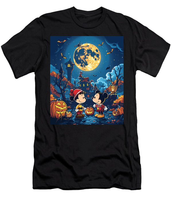 Mickey Mouse and Chiefs Satire and Steakhouse Mizorey T-Shirt