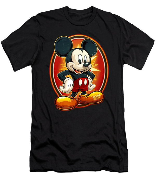Mickey Mouse and Chiefs Savory Sketch Skits Mizorey T-Shirt