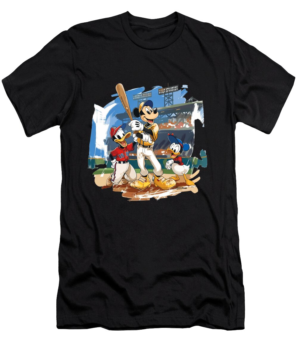 Mickey Mouse and Chiefs Wit and Wine Tastings Mizorey T-Shirt