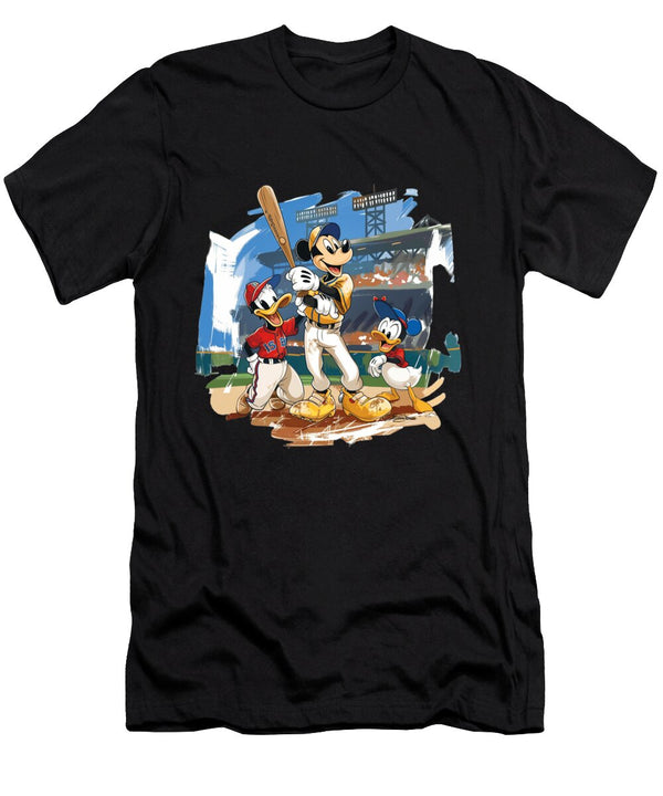 Mickey Mouse and Chiefs Wit and Wine Tastings Mizorey T-Shirt