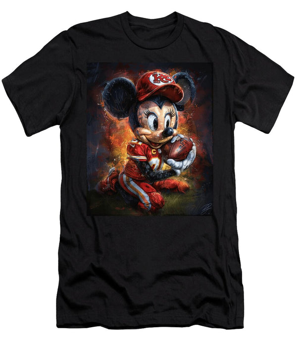 Mickey Mouse and Chiefs Zingers and Ziti Mizorey T-Shirt