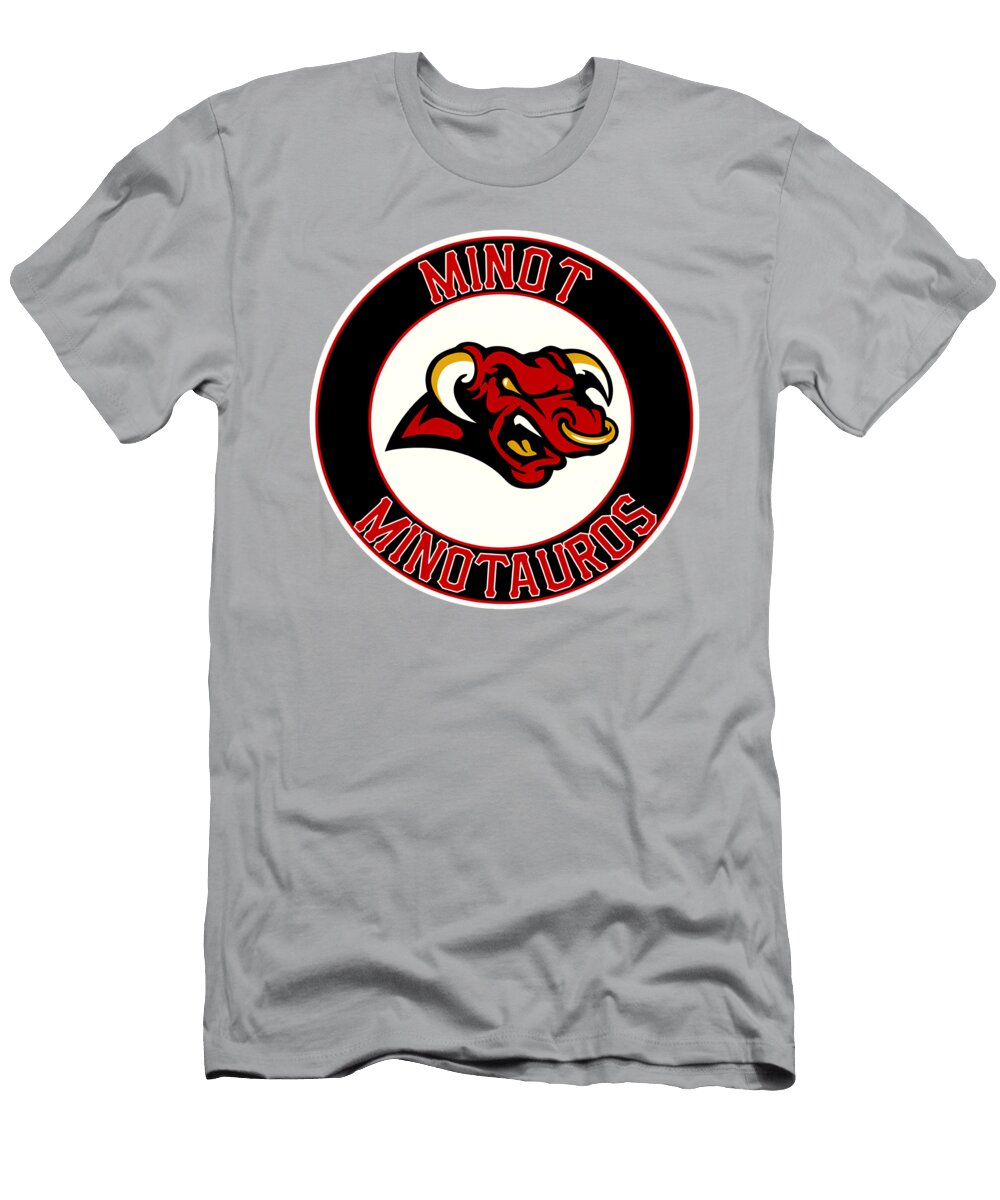 Minot Minotauros Logo Kenvin Tran T-Shirt