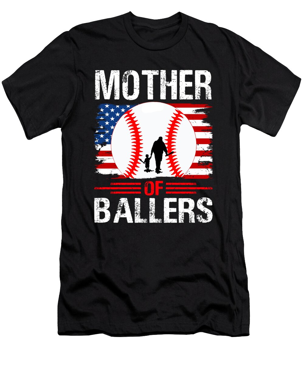 Mother of Ballers Baseball Dhbubble T-Shirt