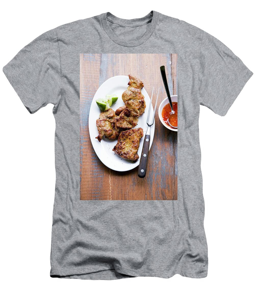 Muh R Na Yang Grilled Pork Thailand Michael Wissing T-Shirt