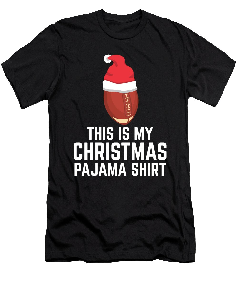 My Christmas Pajama Holiday Rugby Gift Haselshirt T-Shirt