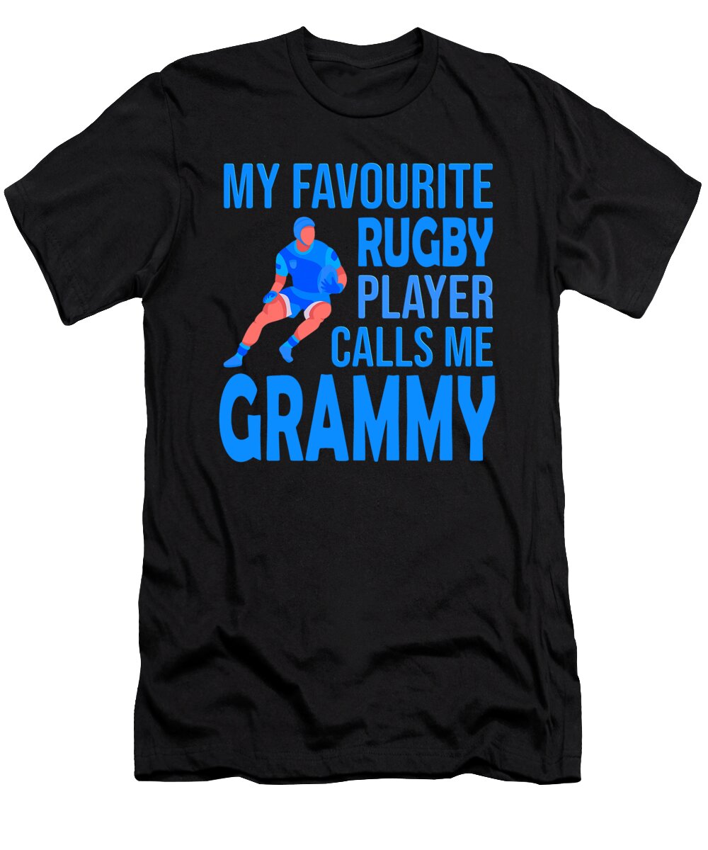 My Favourite Rugby Player Calls Me Grammy Dhbubble T-Shirt
