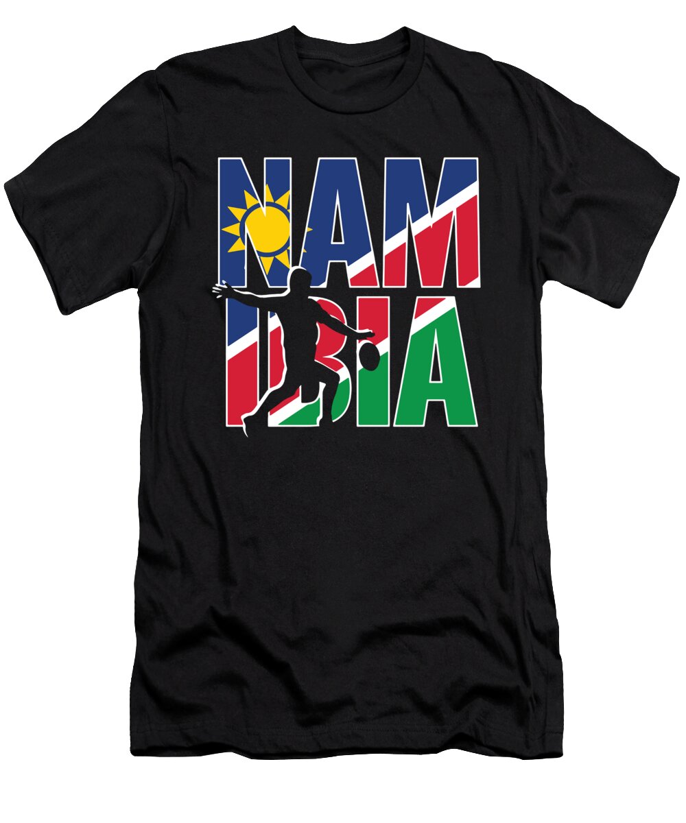 Namibia Rugby 2019 Fans Kit for Namibian Supporters Players Coaches and Rugger Football Lovers Martin Hicks T-Shirt