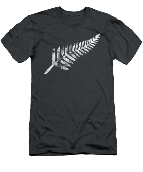 New Zealand Fern Rugby Fan Distressed Blane Edina T-Shirt