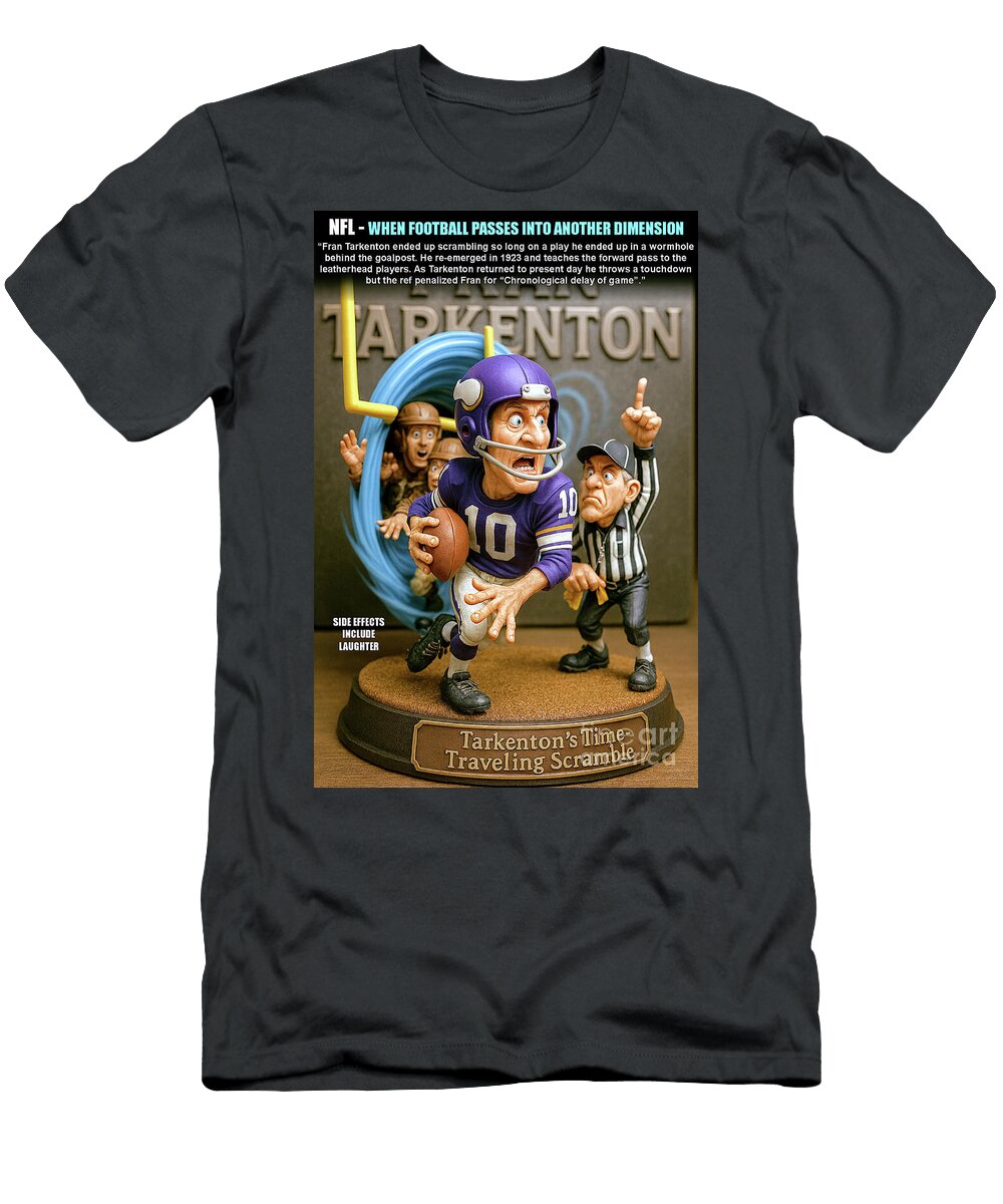 NFL Fran Tarkentons Time Traveling Scramble Robert Williams T-Shirt