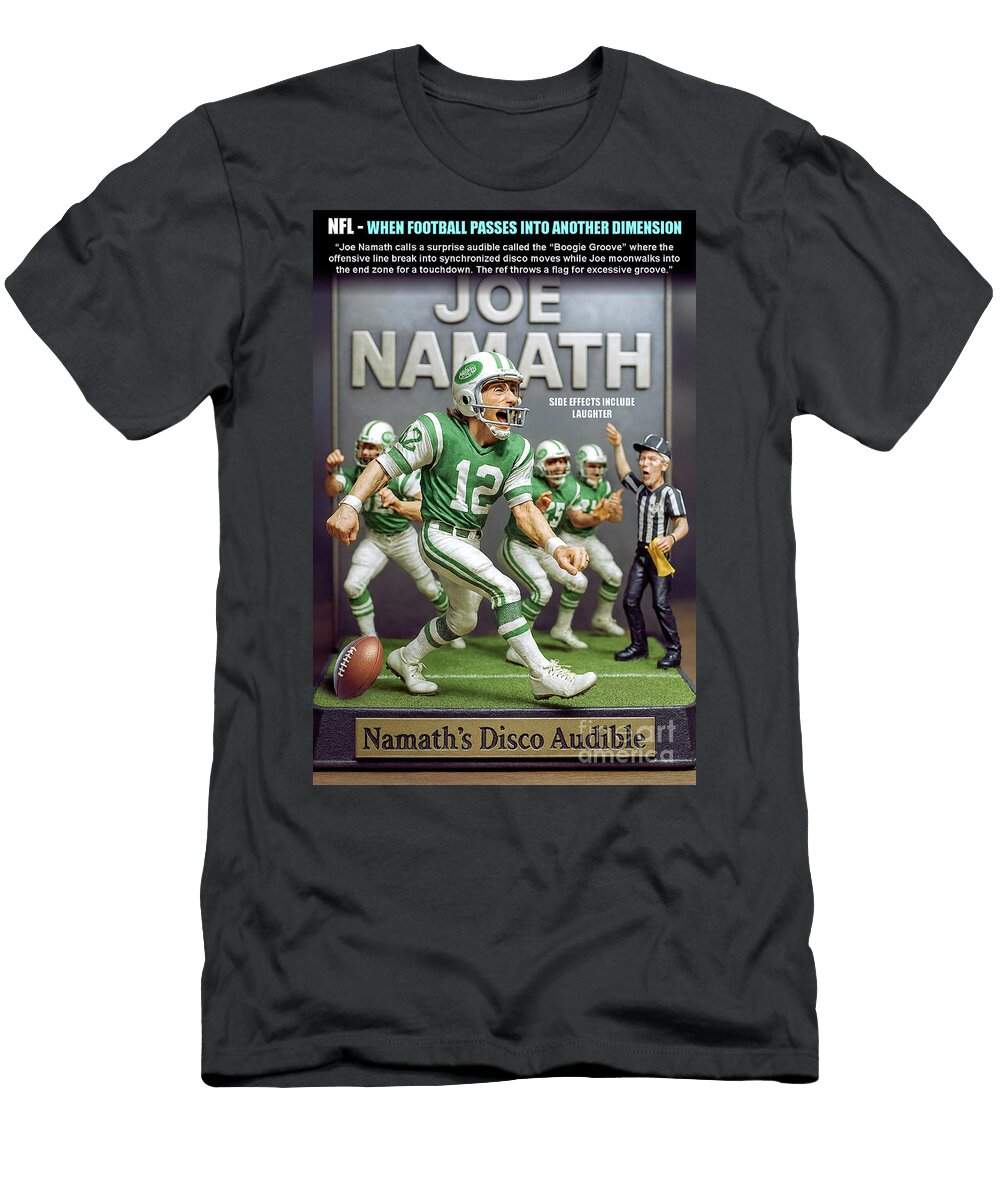 NFL Joe Namaths Disco Audible Robert Williams T-Shirt