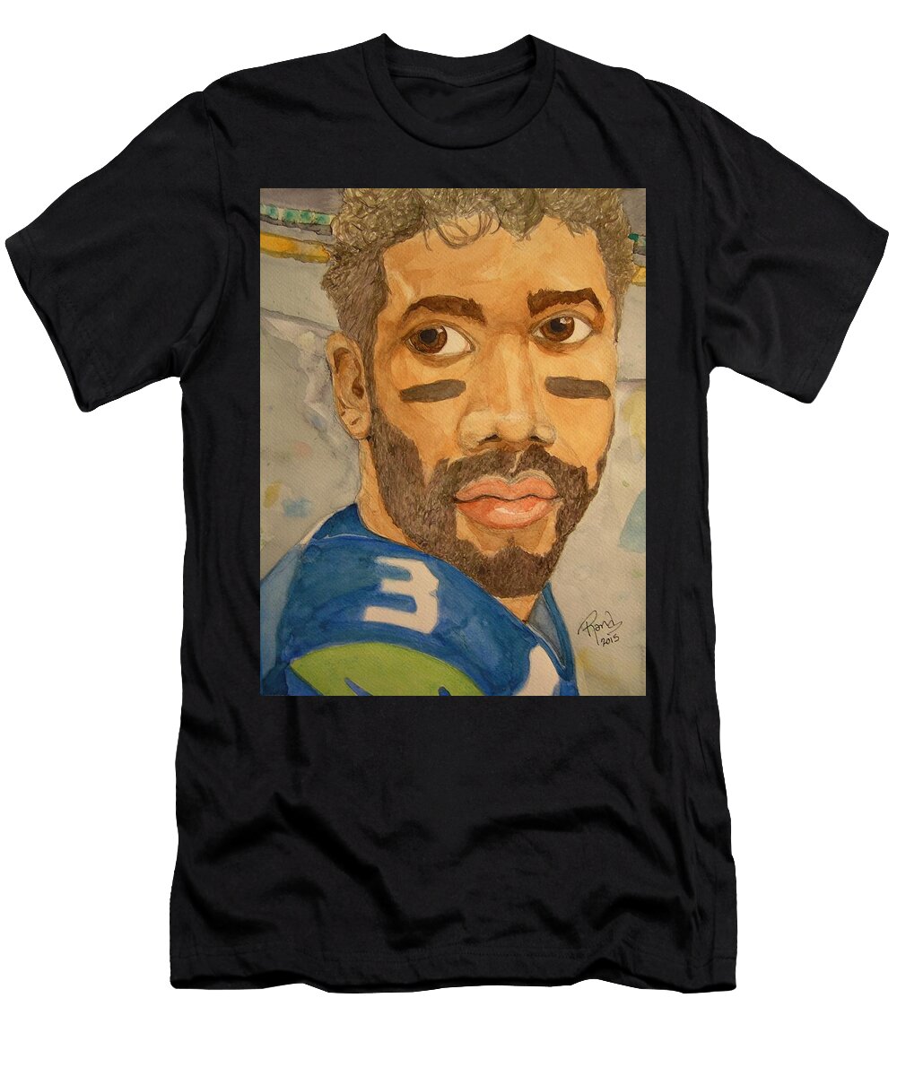 NFL New School Russel Wilson 01 Rand Swift T-Shirt