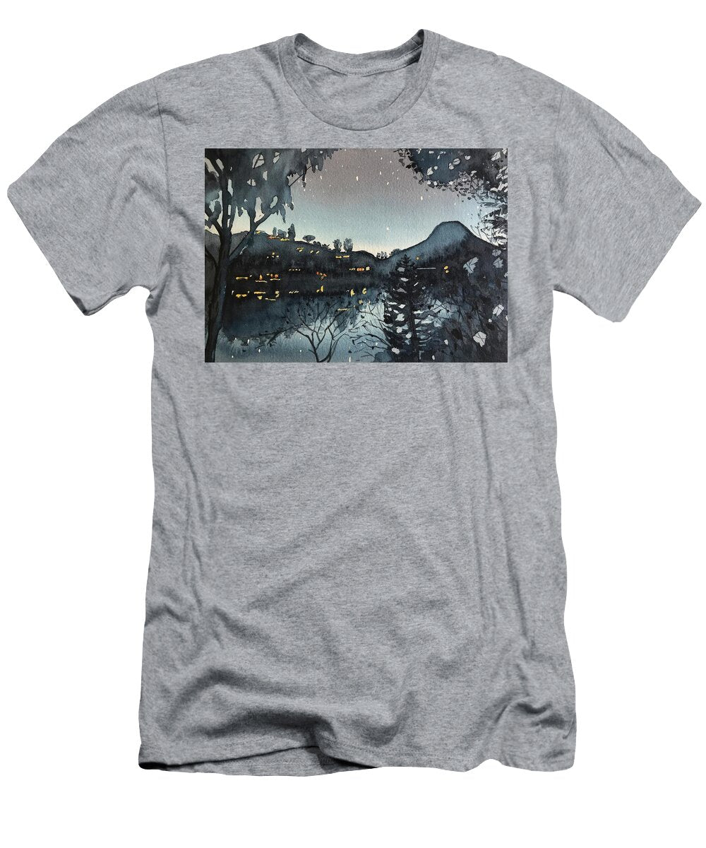 Night Time At the Lake Luisa Millicent T-Shirt