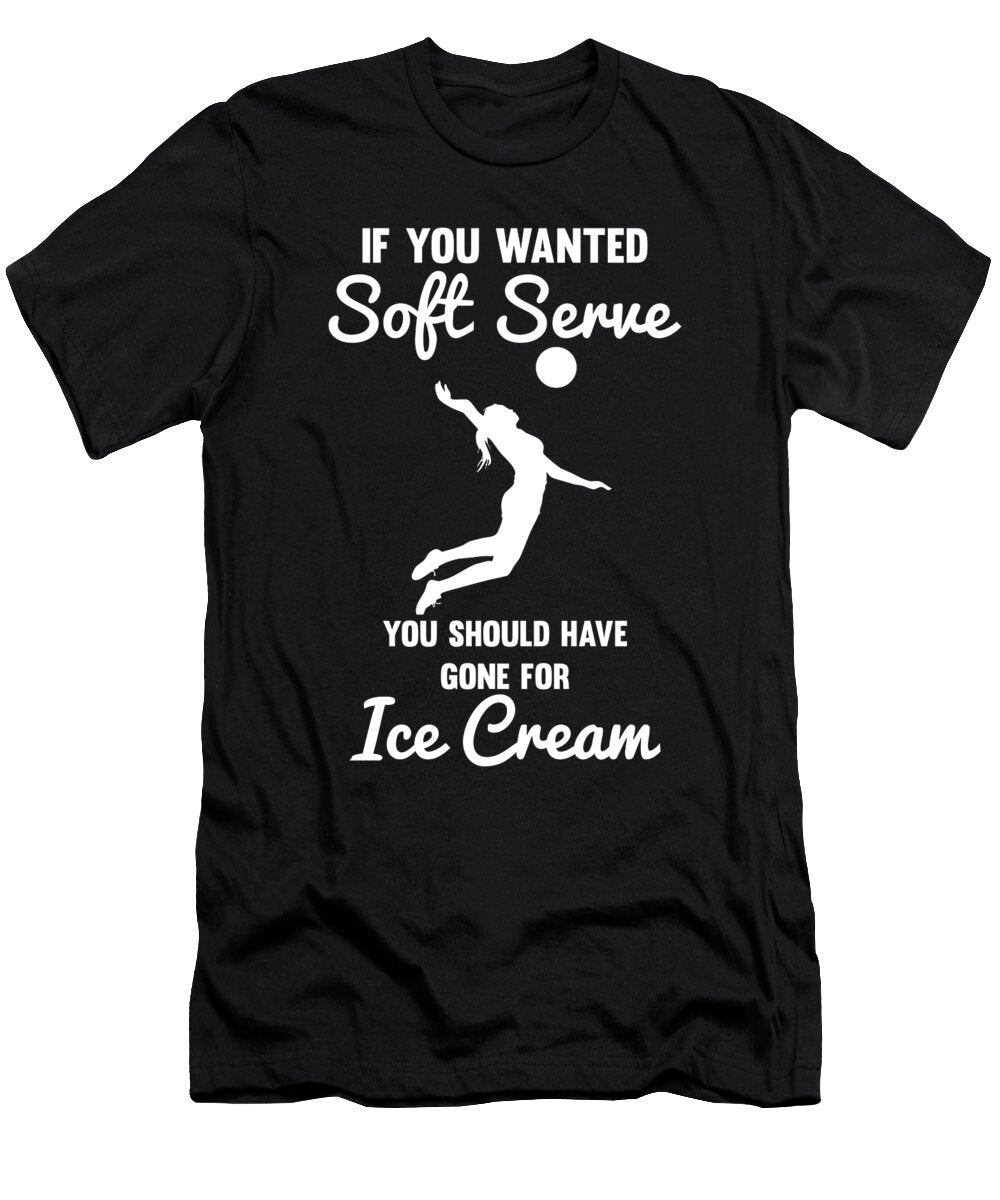 No Soft Serve in Volleyball Jan Deelmann T-Shirt