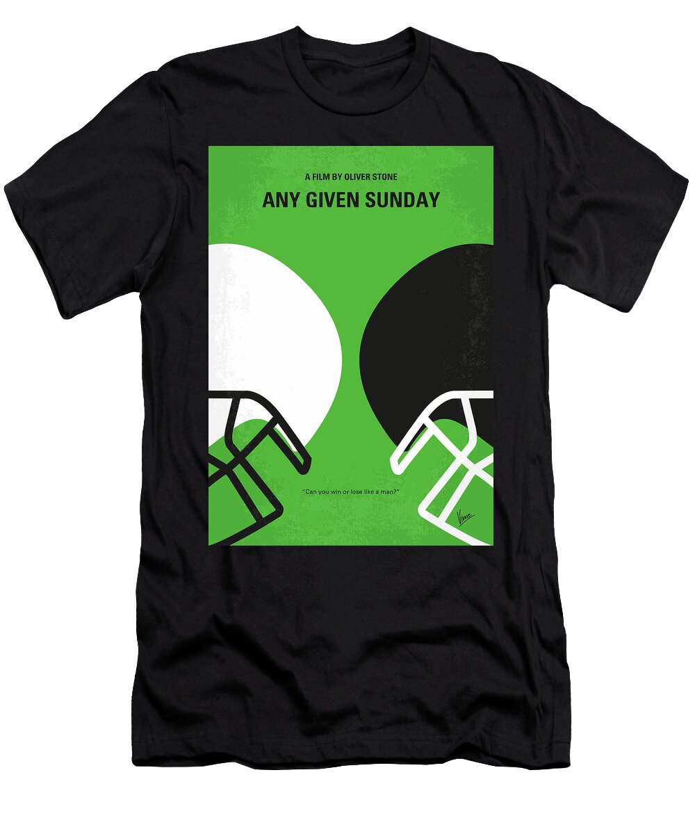 No420 My Any Given Sunday Minimal Movie Poster Chungkong Art T-Shirt
