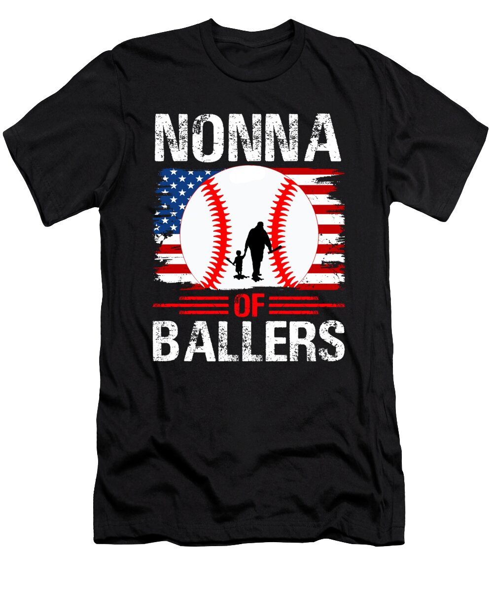 Nonna of Ballers Baseball Dhbubble T-Shirt