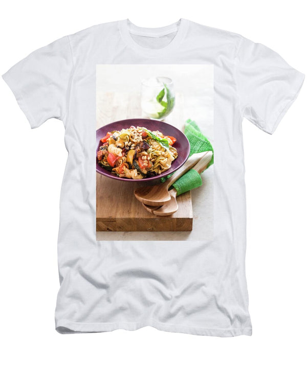 Noodles with Grilled Vegetables and Pine Nuts Andrew Young T-Shirt