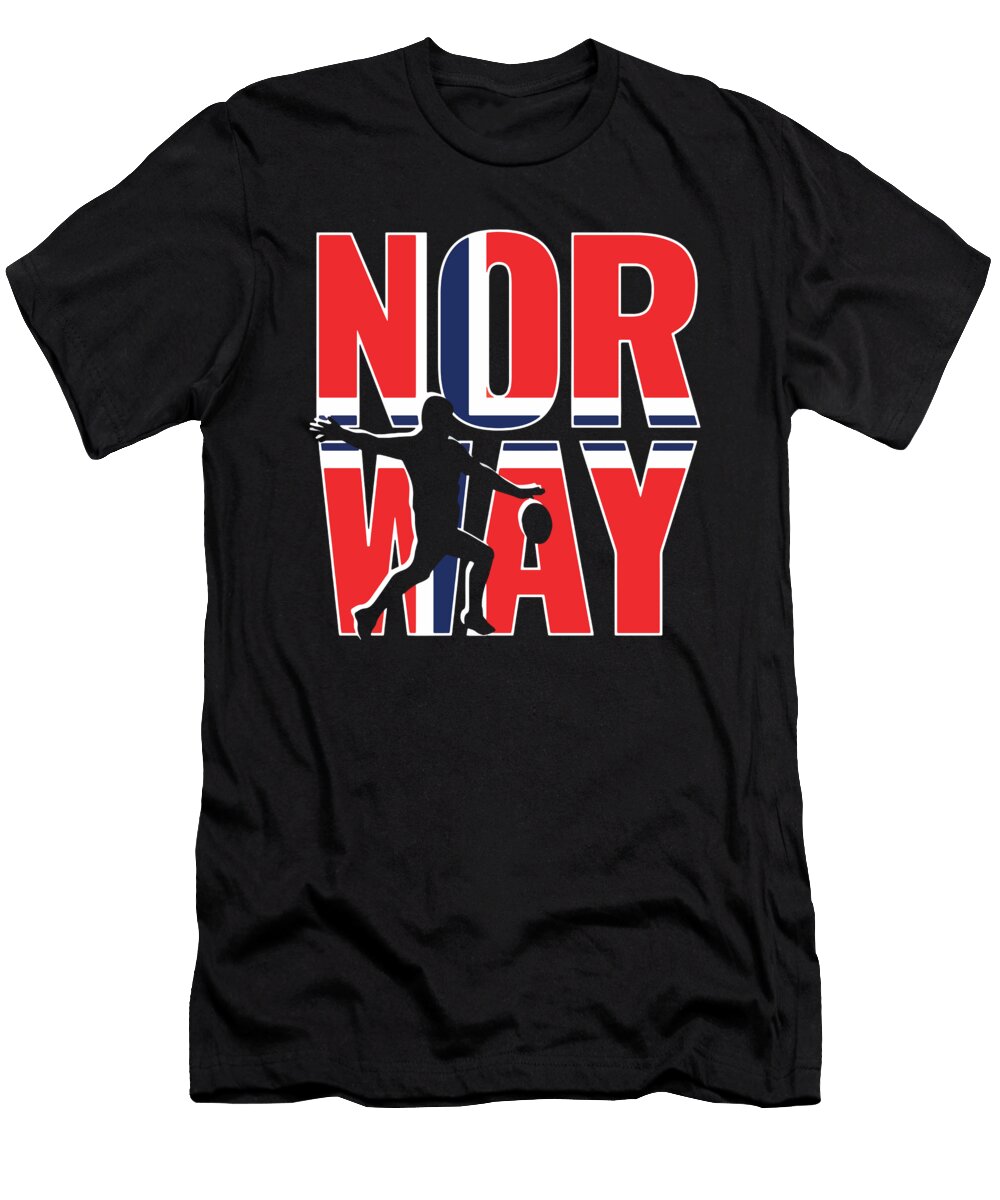 Norway Rugby 2019 Fans Kit for Norwegian Supporters Players Coaches and Rugger Football Lovers Martin Hicks T-Shirt