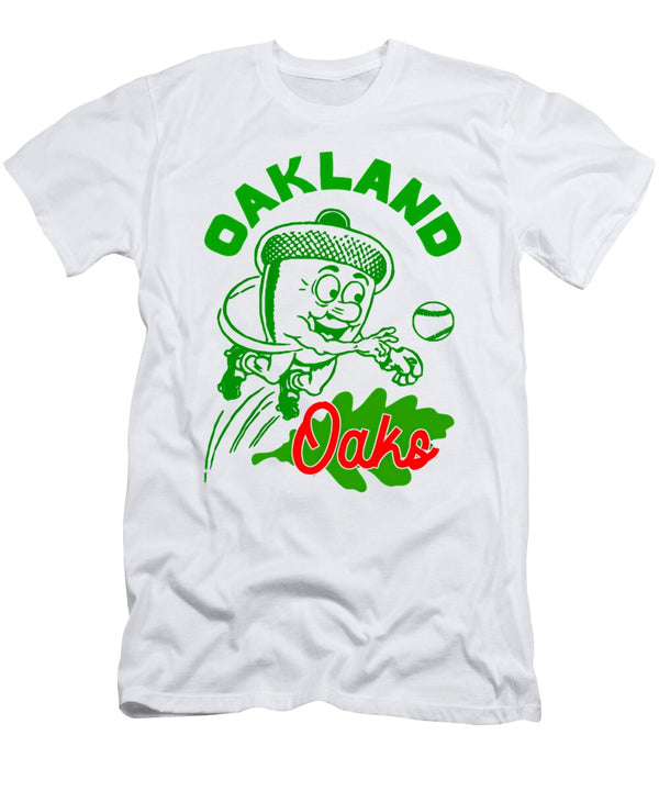 Oakland Oaks Cartoon Design Kenvin Tran T-Shirt