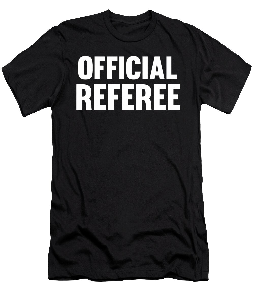 Official Referee Uniform Easy Halloween Party Studi Alex T-Shirt