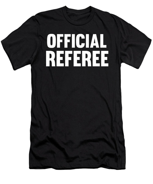 Official Referee Uniform Easy Halloween Party Studi Alex T-Shirt
