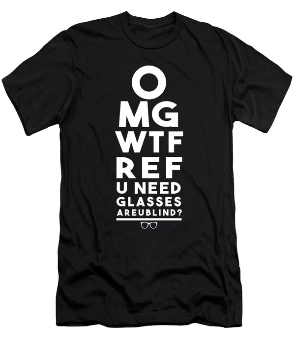Omg Wtf Ref U Need Glasses Are U Blind Jacob Zelazny T-Shirt