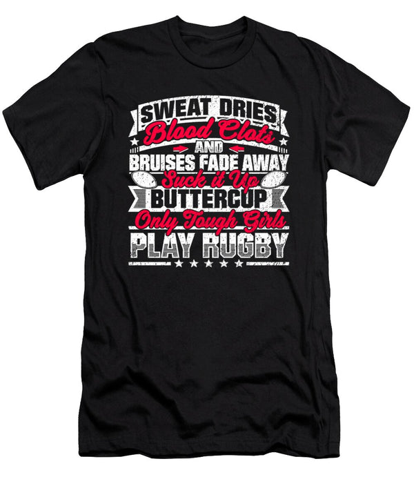 Only Tough Girls Play Rugby Tinh Tran Le Thanh T-Shirt