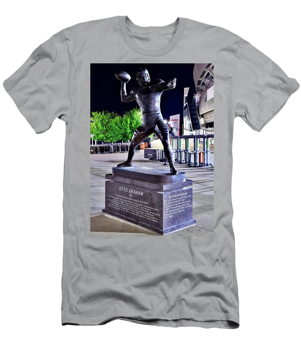 Otto Graham Frozen in Time Fine Art Photography T-Shirt