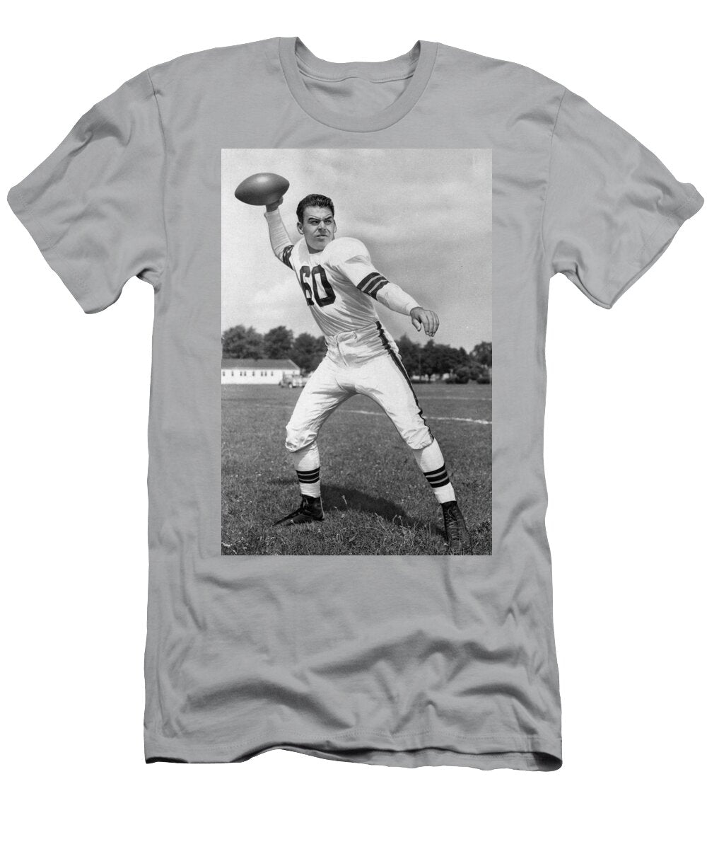 Otto Graham NFL Legend Poster Cleveland Browns T-Shirt