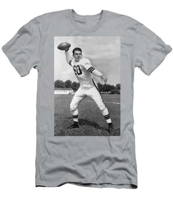 Otto Graham NFL Legend Poster Cleveland Browns T-Shirt