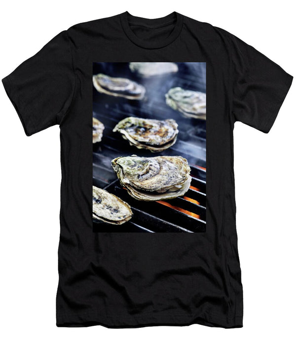 Oysters on a Grill Fred Elliott Photography T-Shirt