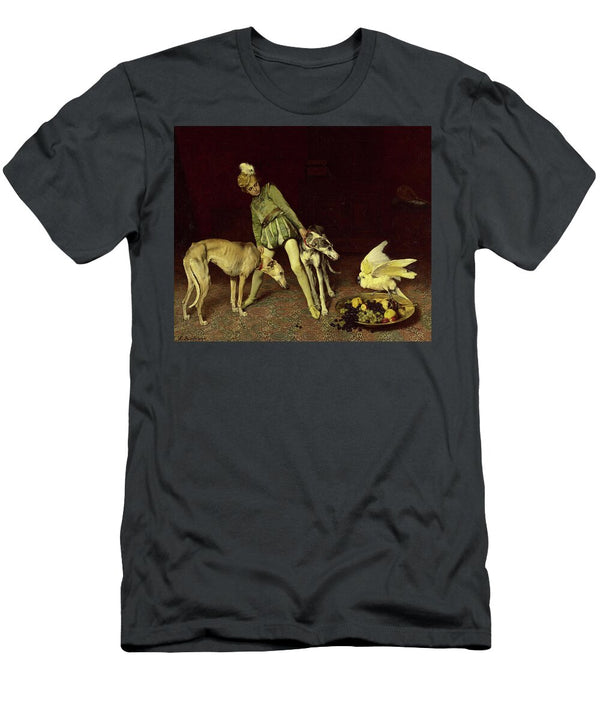 Page with Dogs Ferdinand Roybet T-Shirt