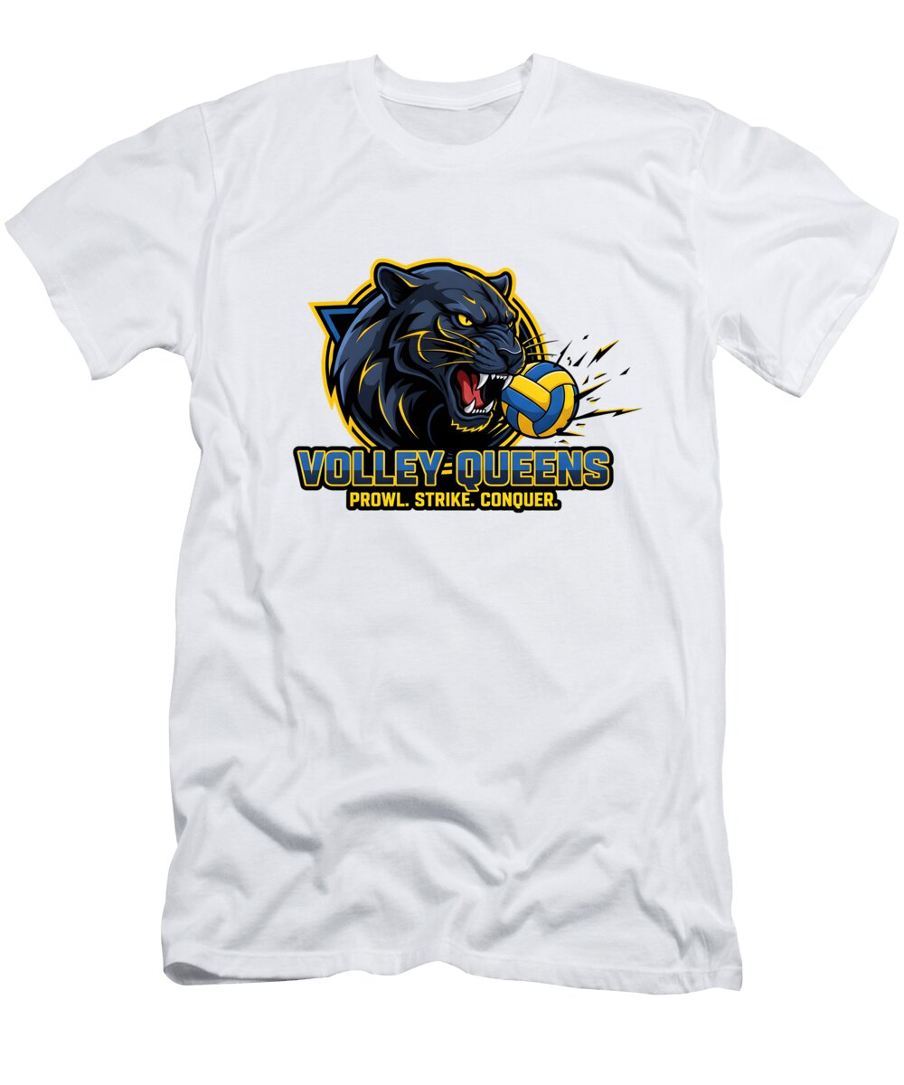 Panther with Volleyball Logo Dream Stuff T-Shirt