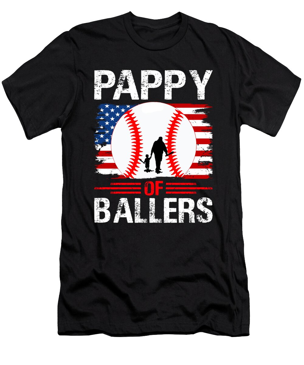 Pappy of Ballers Baseball Dhbubble T-Shirt